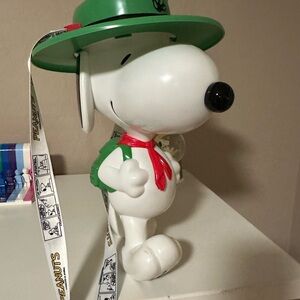 2023 Knotts Berry Farm Peanuts Snoopy Beagle Ranger Scout Popcorn Bucket LIMITED